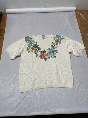 Koret Cream Knit Top